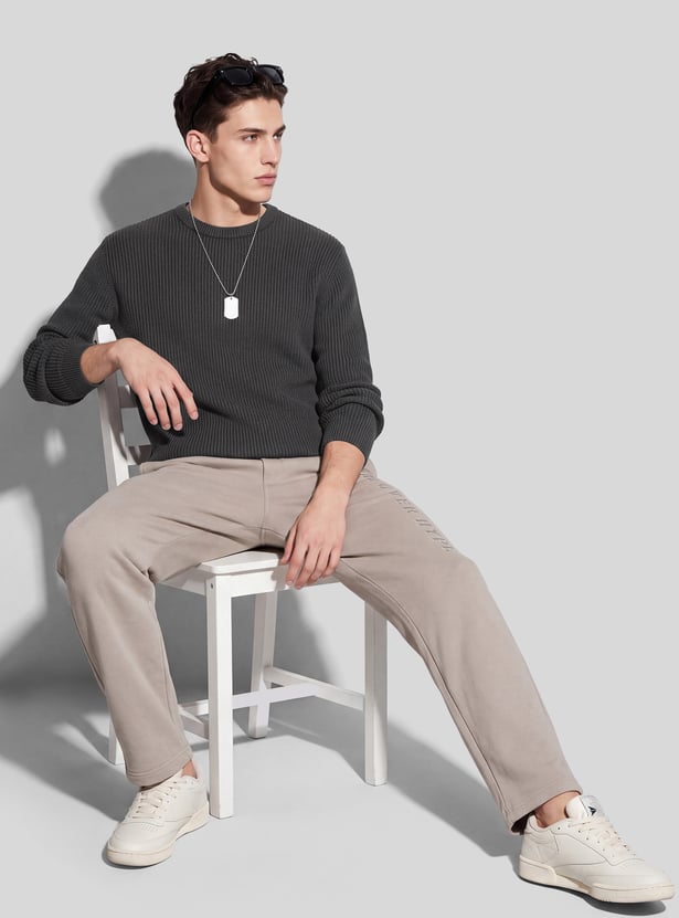 URB_N Men Textured Sweater