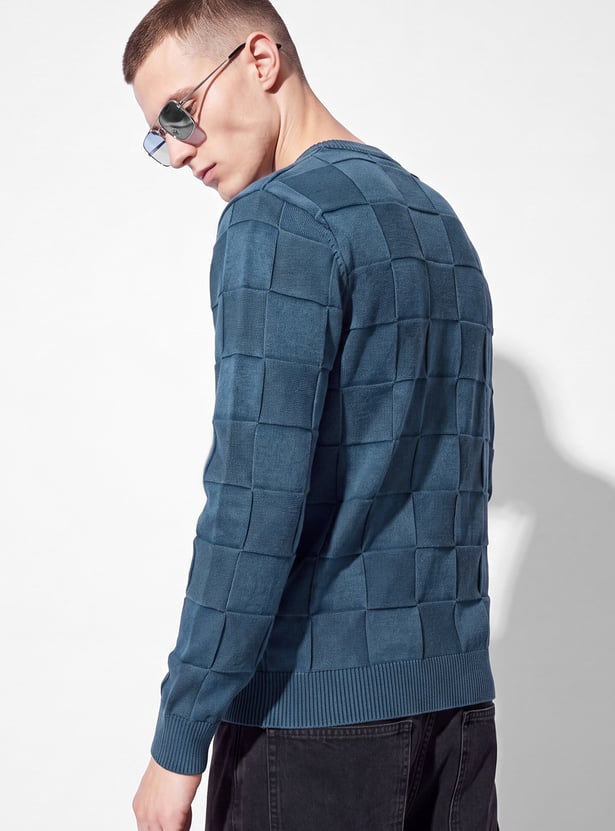 URB_N Men Textured Sweater