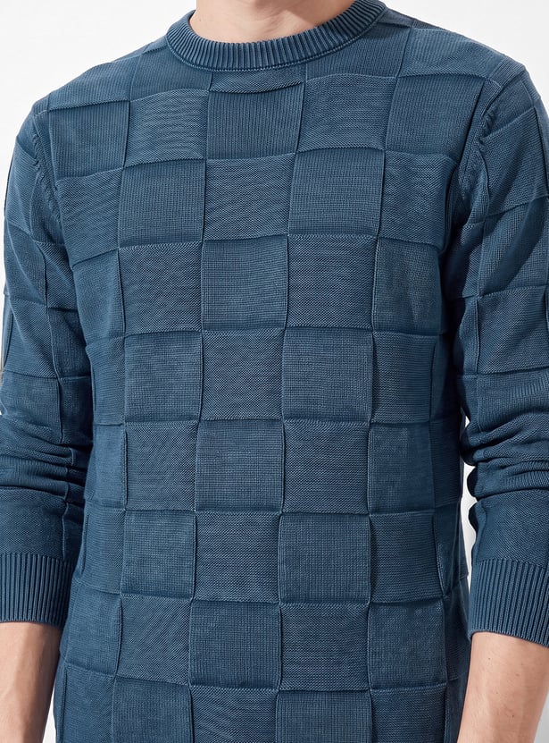 URB_N Men Textured Sweater