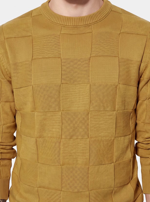 URB_N Men Textured Sweater