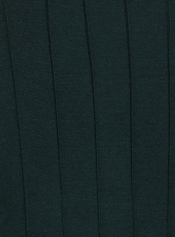 Men Textured Sweater