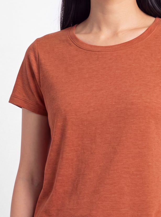 Women Solid T-shirt