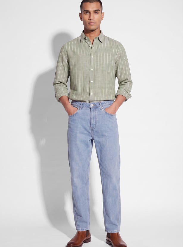 Men Striped Regular Fit Shirt
