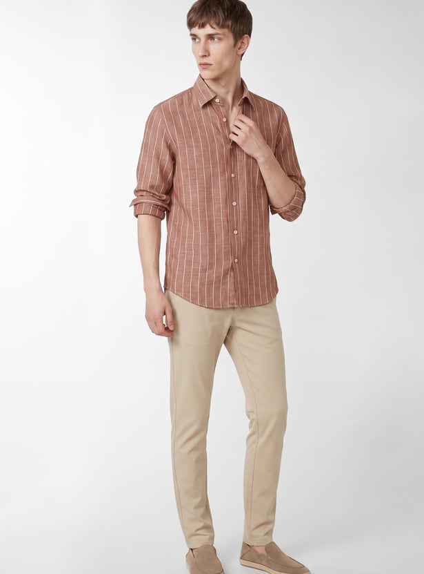 Men Striped Regular Fit Shirt