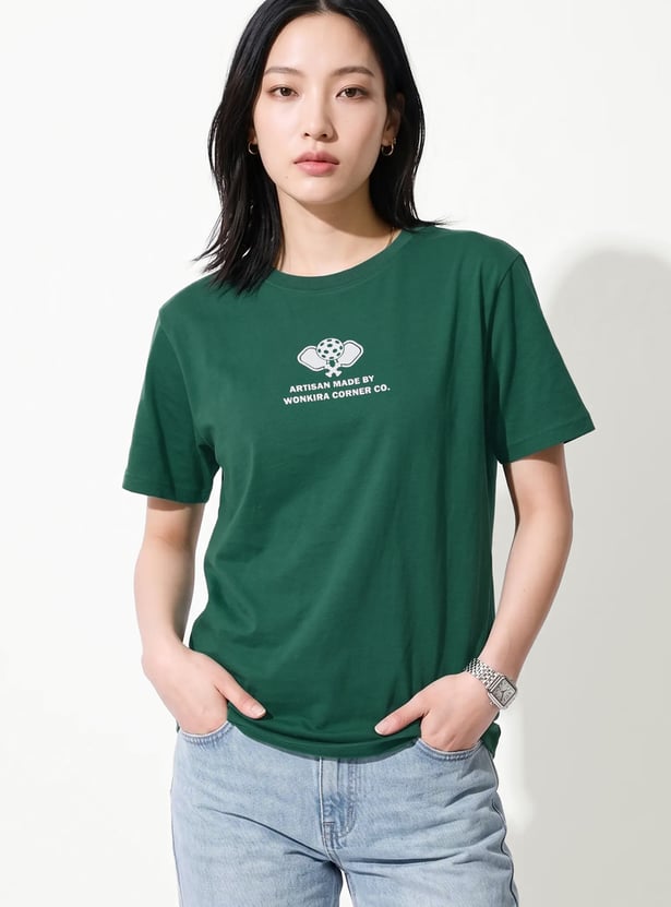 URB_N Women Relaxed Printed T-shirt
