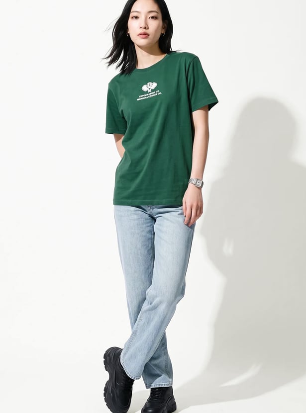 URB_N Women Relaxed Printed T-shirt