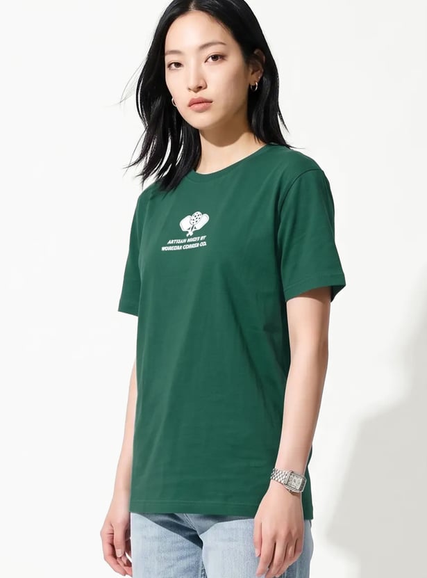 URB_N Women Relaxed Printed T-shirt