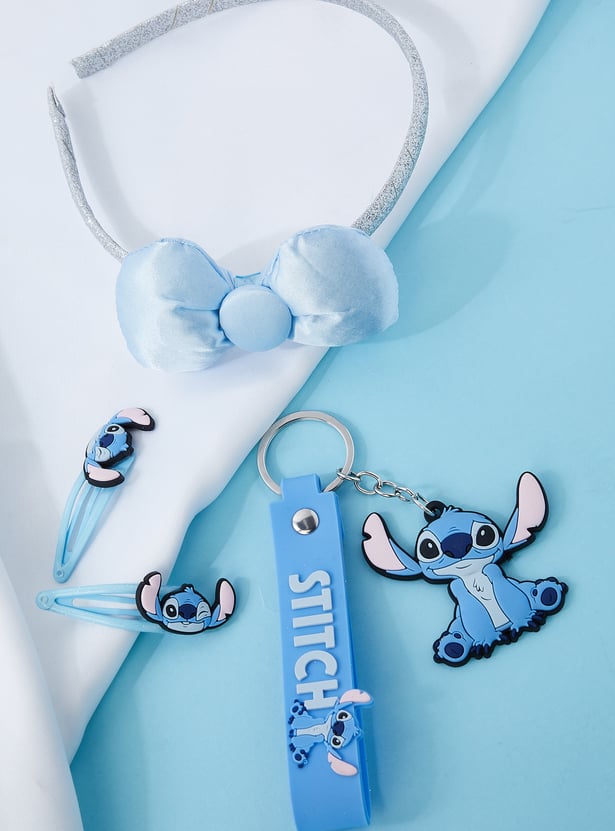 Girls Stitch Hair Accessory Set - Pack of 4