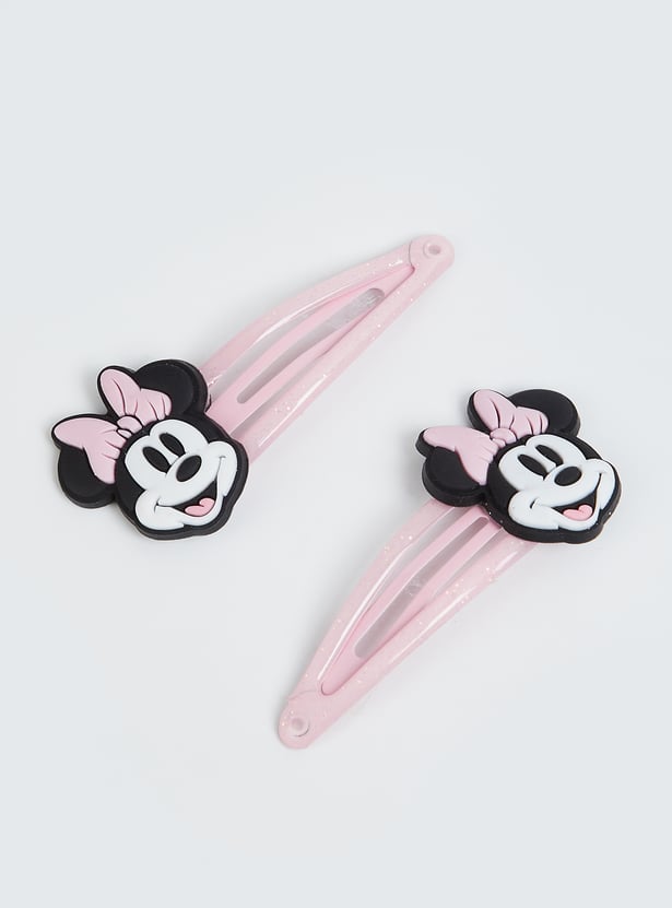 Girls Minnie Mouse Hair Accessory Set - Pack of 4