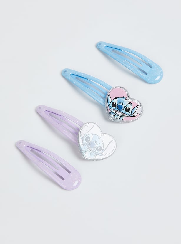 Girls Stitch Print Hair Accessory Set
