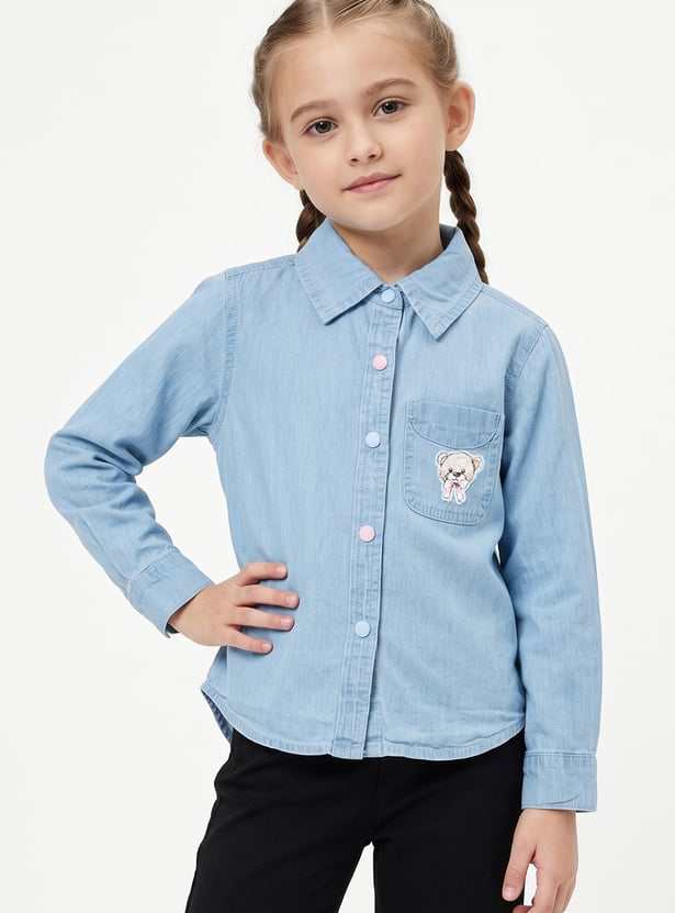 Girls Embroidered Shirt