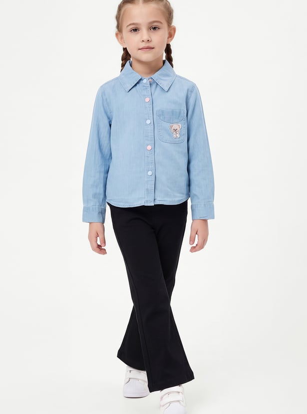 Girls Embroidered Shirt