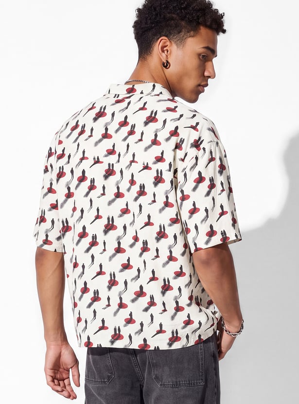 URB_N Men Printed Resort Shirt