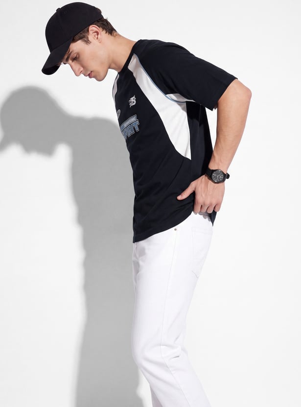 URB_N Men Oversized Raglan Sleeves T-shirt