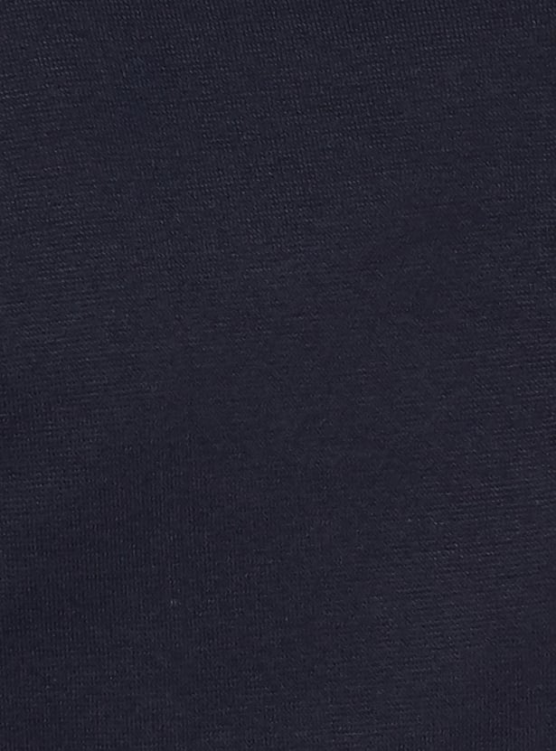Women Solid Polo T-shirt Dress