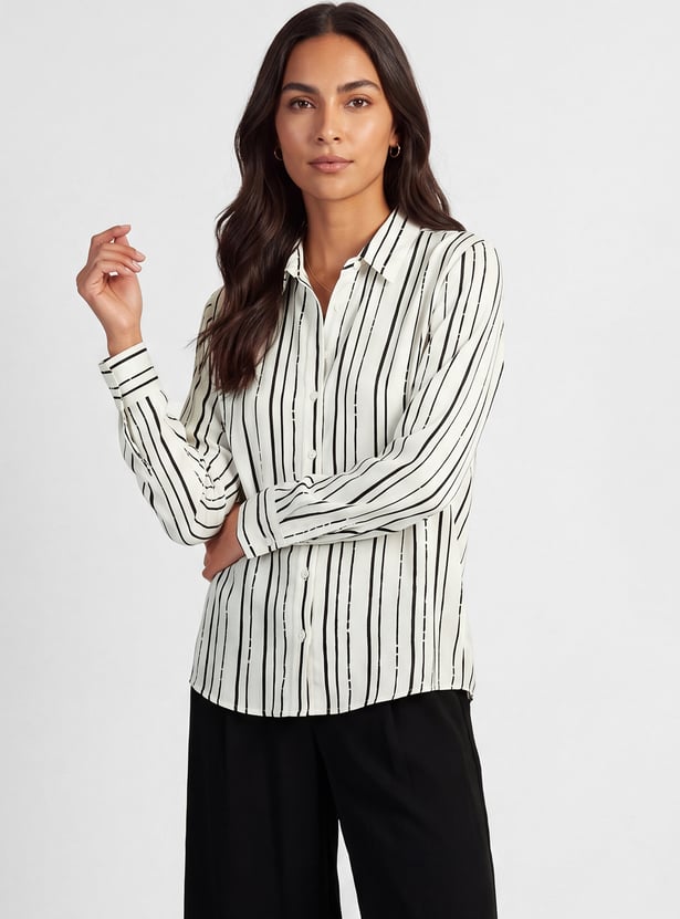 Women Striped Shirt