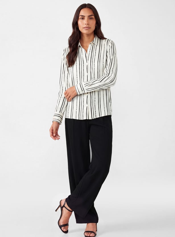 Women Striped Shirt