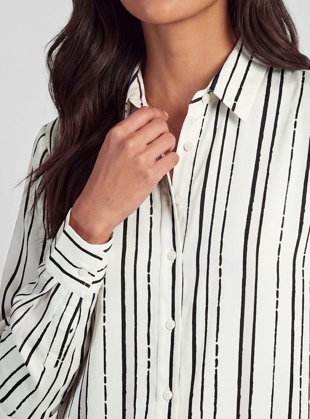 Women Striped Shirt