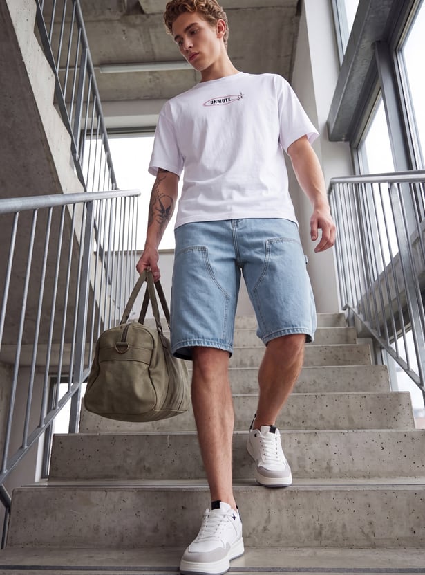 URB_N Men Solid Shorts