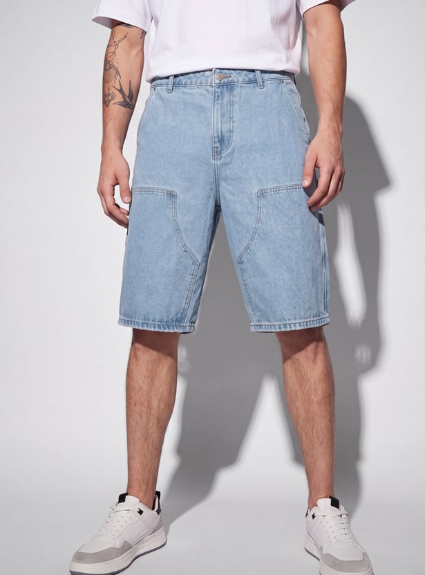 URB_N Men Solid Shorts