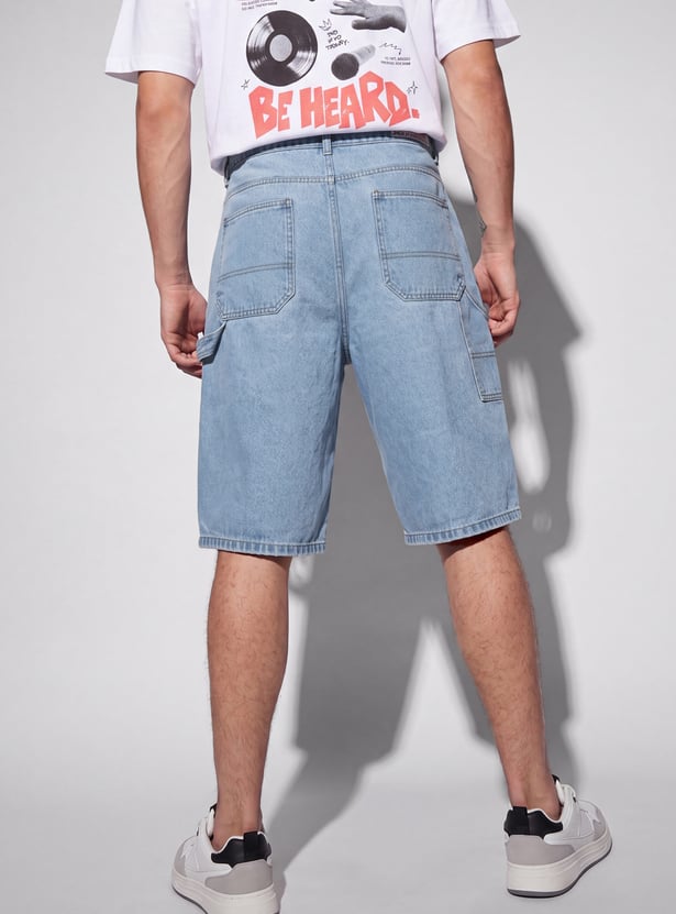 URB_N Men Solid Shorts