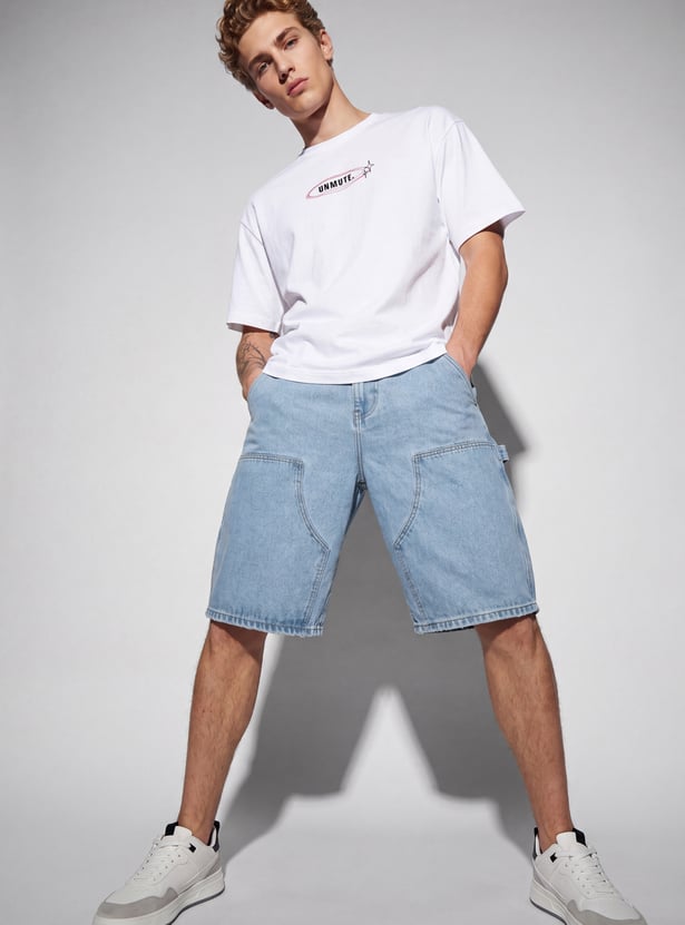 URB_N Men Solid Shorts