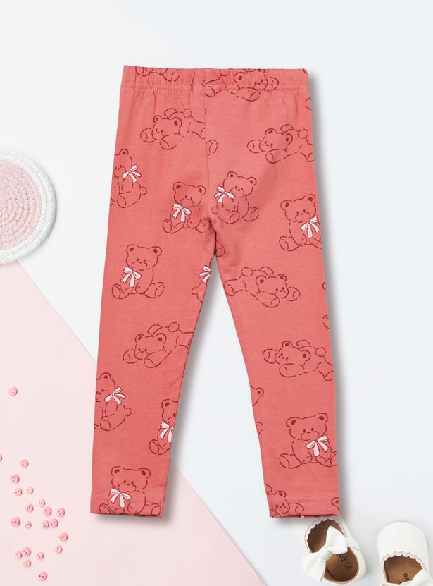 Girls Printed Leggings