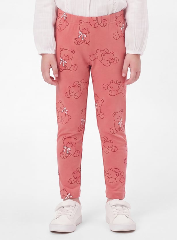 Girls Printed Leggings