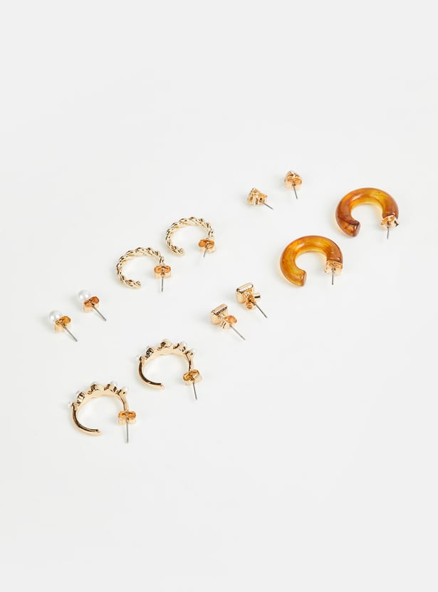 Women Assorted Earrings - Pack of 6