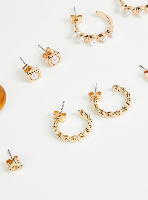 Women Assorted Earrings - Pack of 6