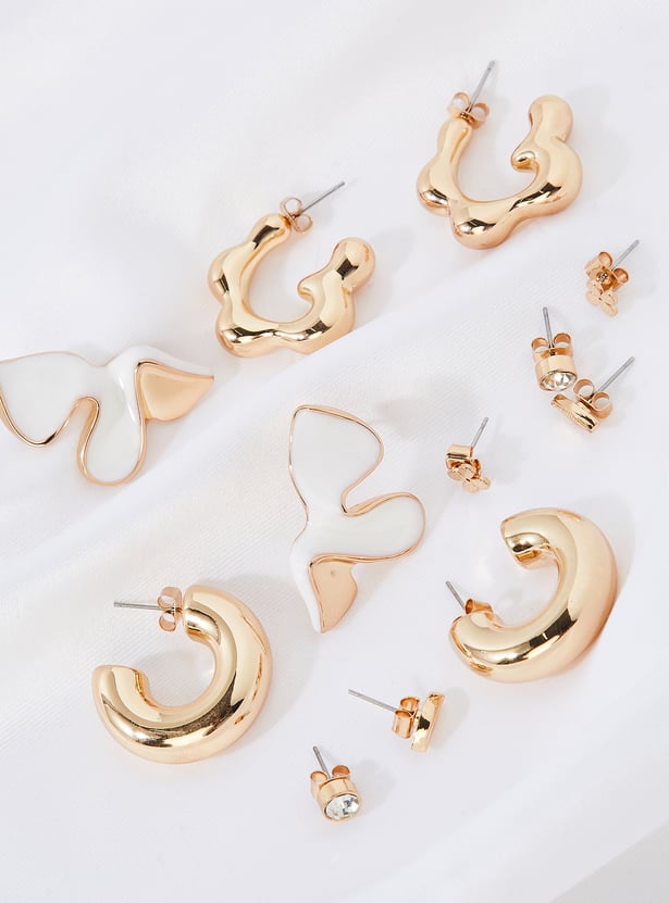 Women Assorted Earrings - Pack of 6