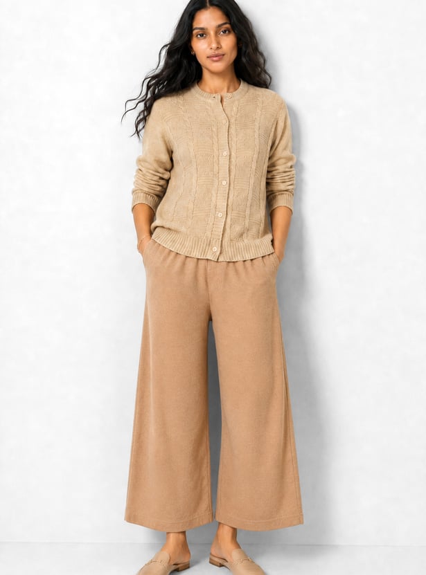 Women Textured Cardigan