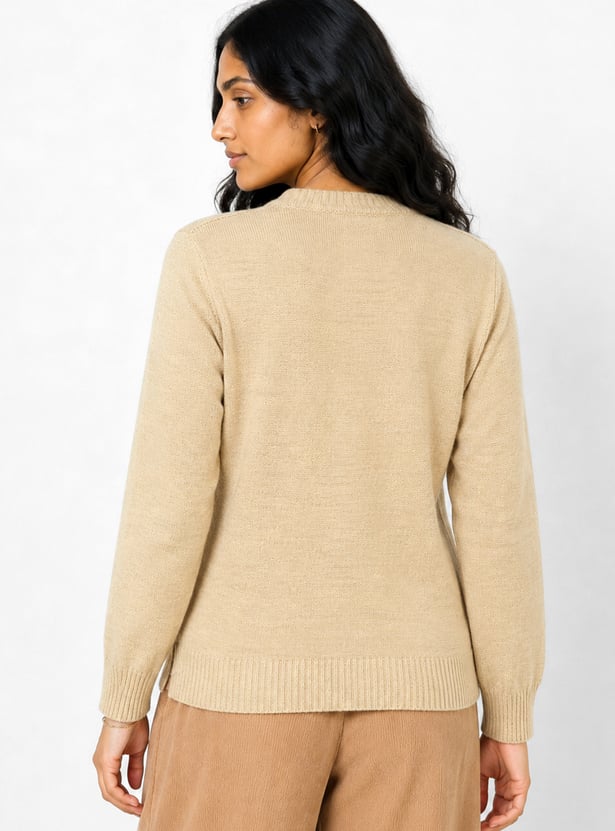 Women Textured Cardigan
