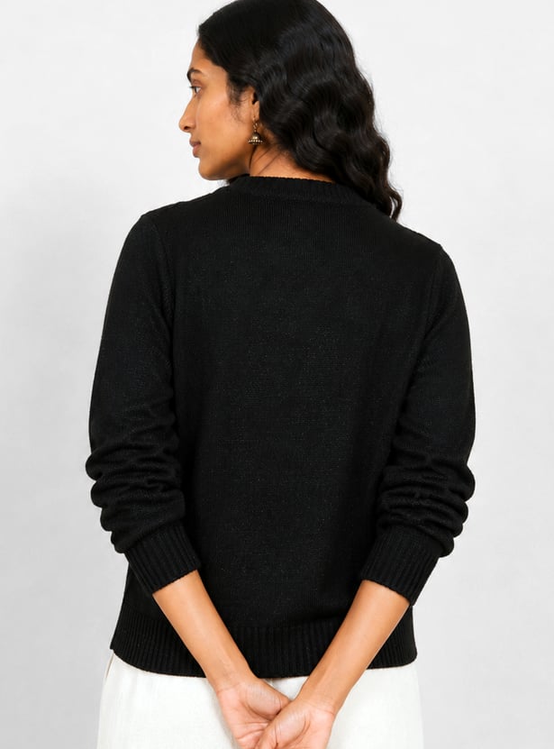 Women Textured Cardigan
