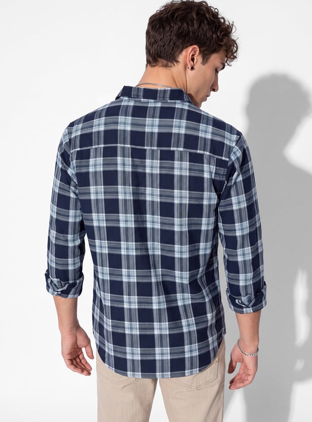 Men Checked Regular Shirt