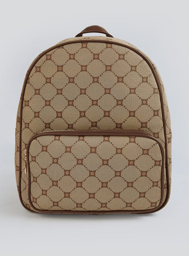 Women Geometric Backpack