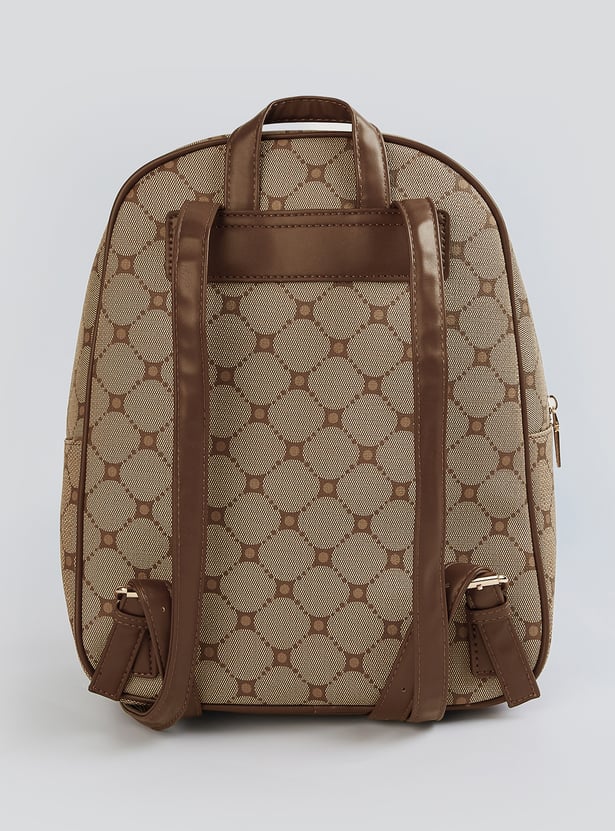 Women Geometric Backpack