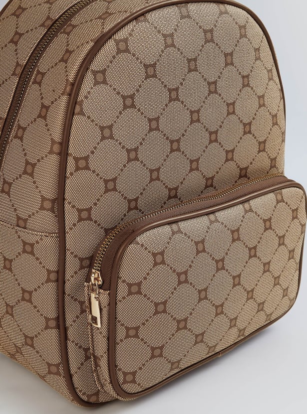 Women Geometric Backpack
