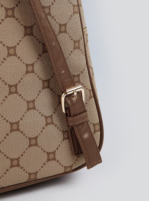 Women Geometric Backpack