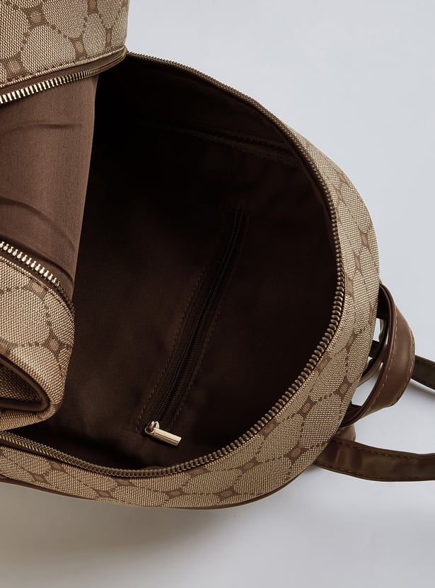 Women Geometric Backpack