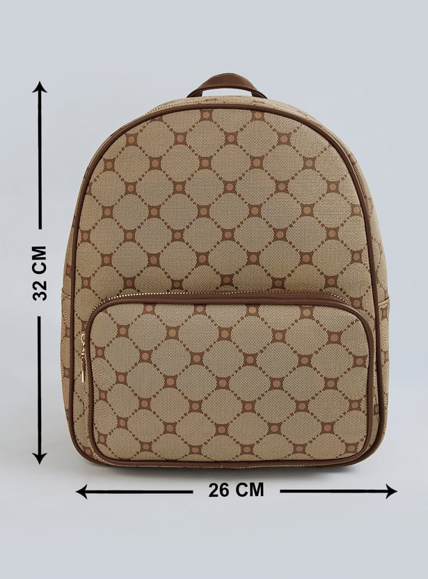 Women Geometric Backpack