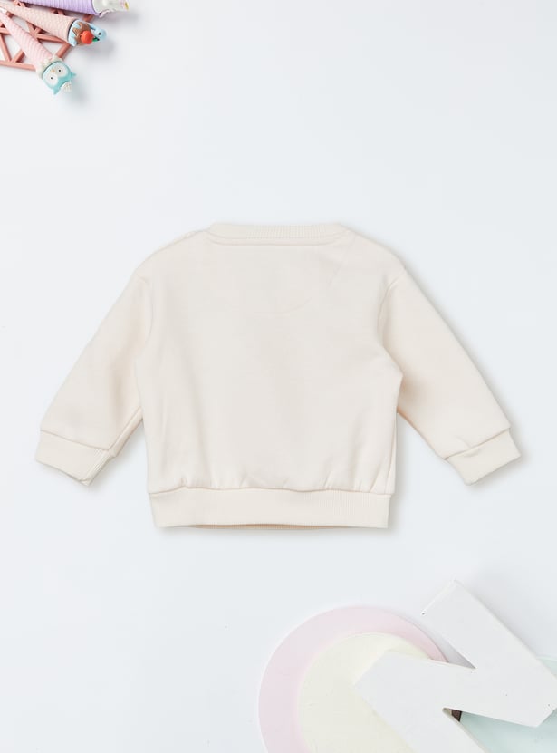Girls Printed Sweatshirt