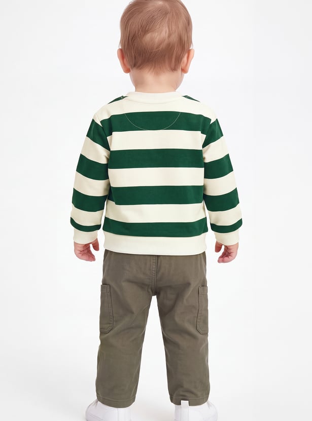 Boys Striped Sweatshirt