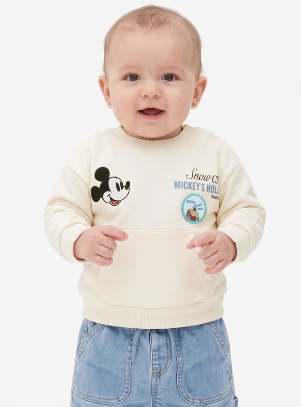 Boys Mickey Pullover Sweatshirt