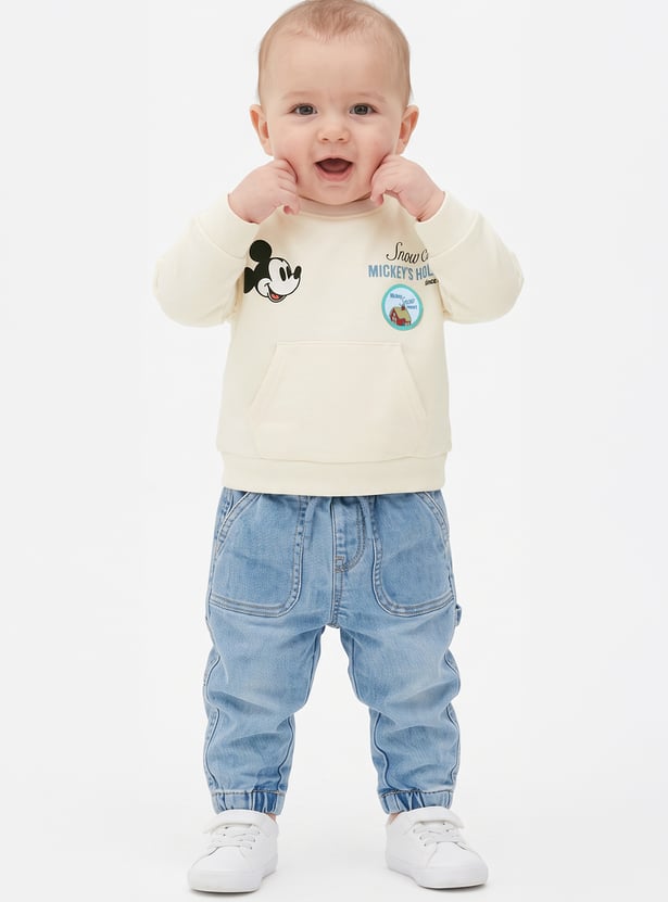 Boys Mickey Pullover Sweatshirt