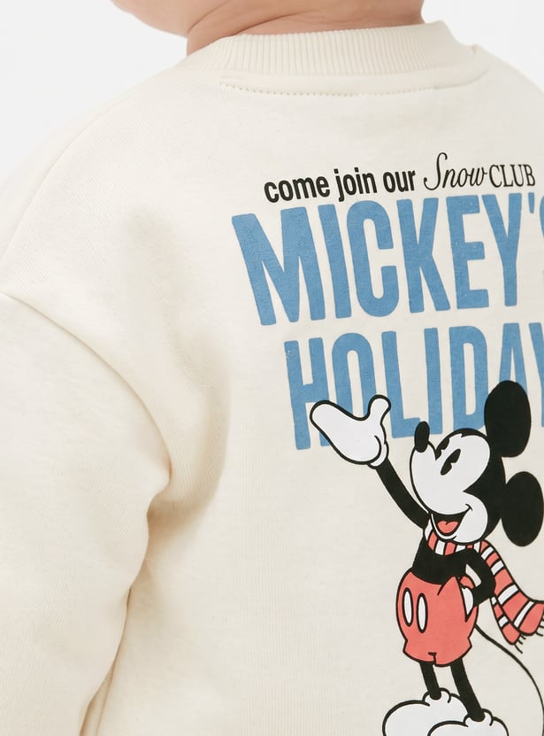 Boys Mickey Pullover Sweatshirt