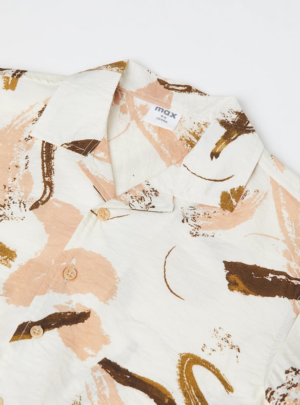 Boys Printed Resort Shirt