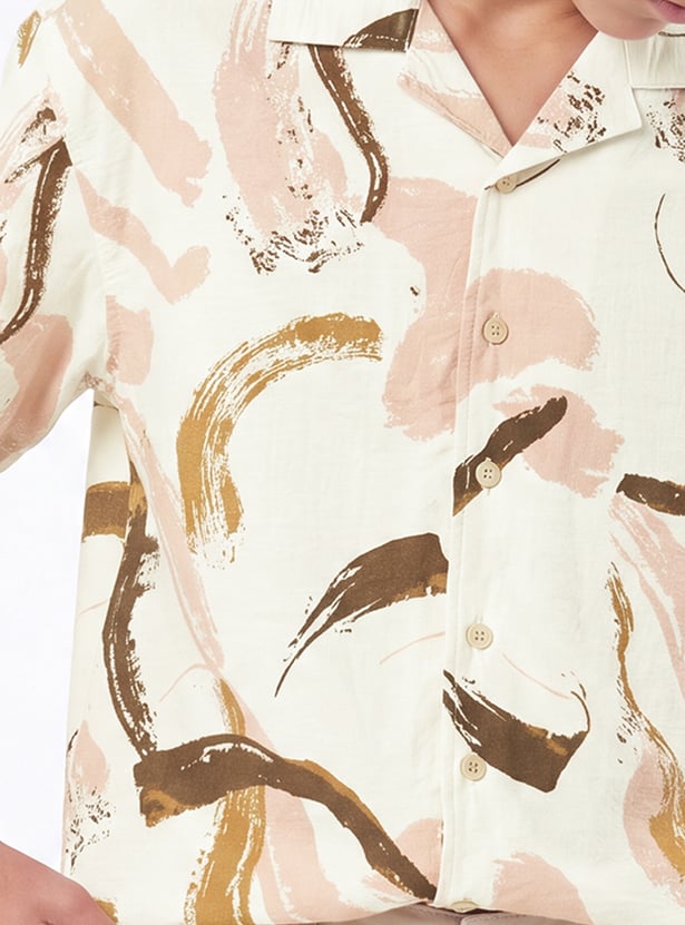Boys Printed Resort Shirt