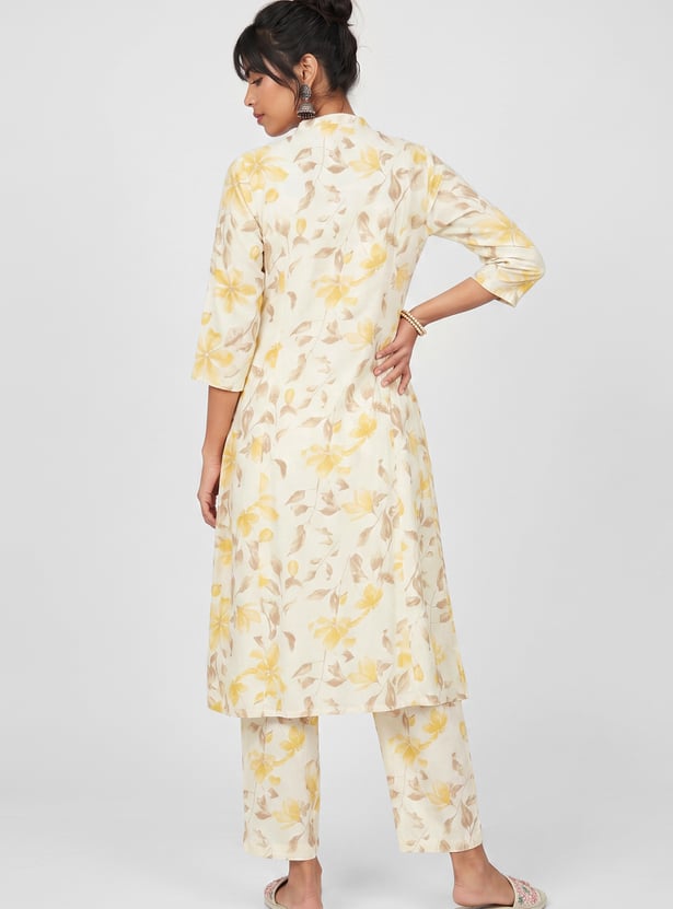 Women Floral Print Kurta Set