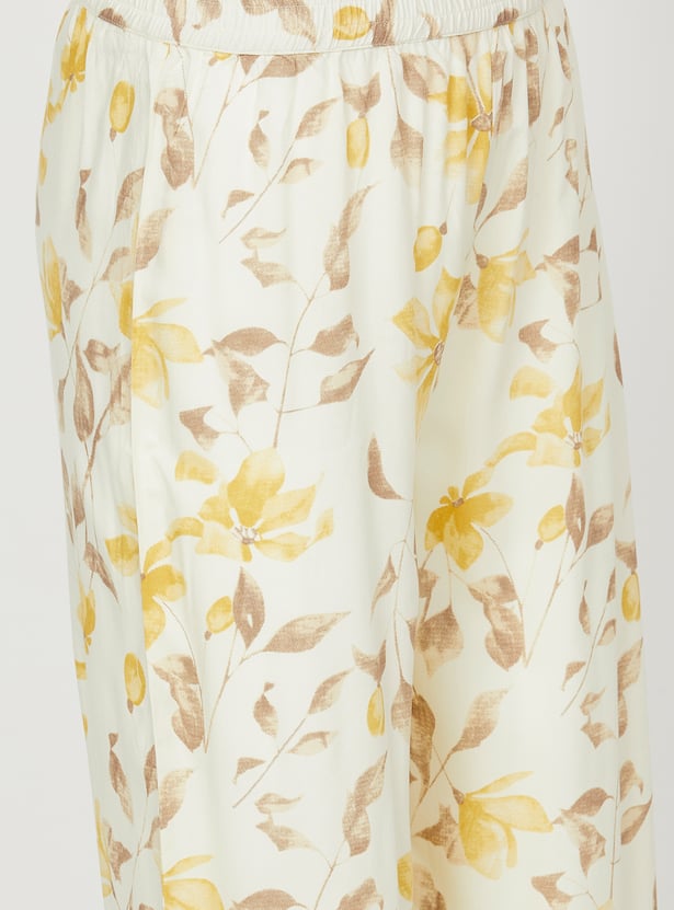 Women Floral Print Kurta Set